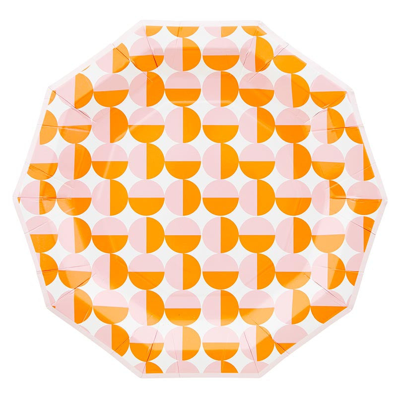 Rounds 9" Paper Plates Set 12