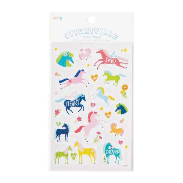 Stickiville Wild Horses Stikers