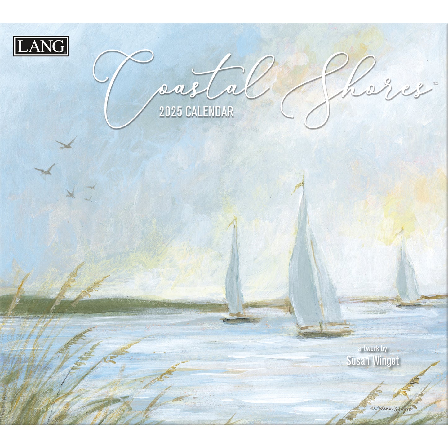 2025 COASTAL SHORES WALL CALENDAR