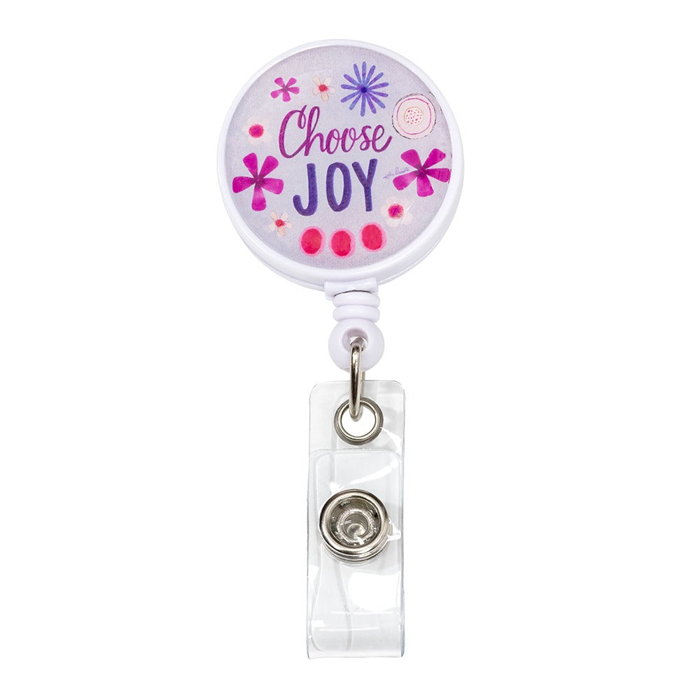CHOOSE JOY BADGE REEL