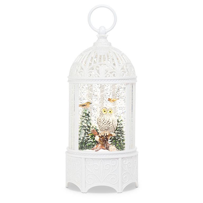 Owl Glitter Lantern
