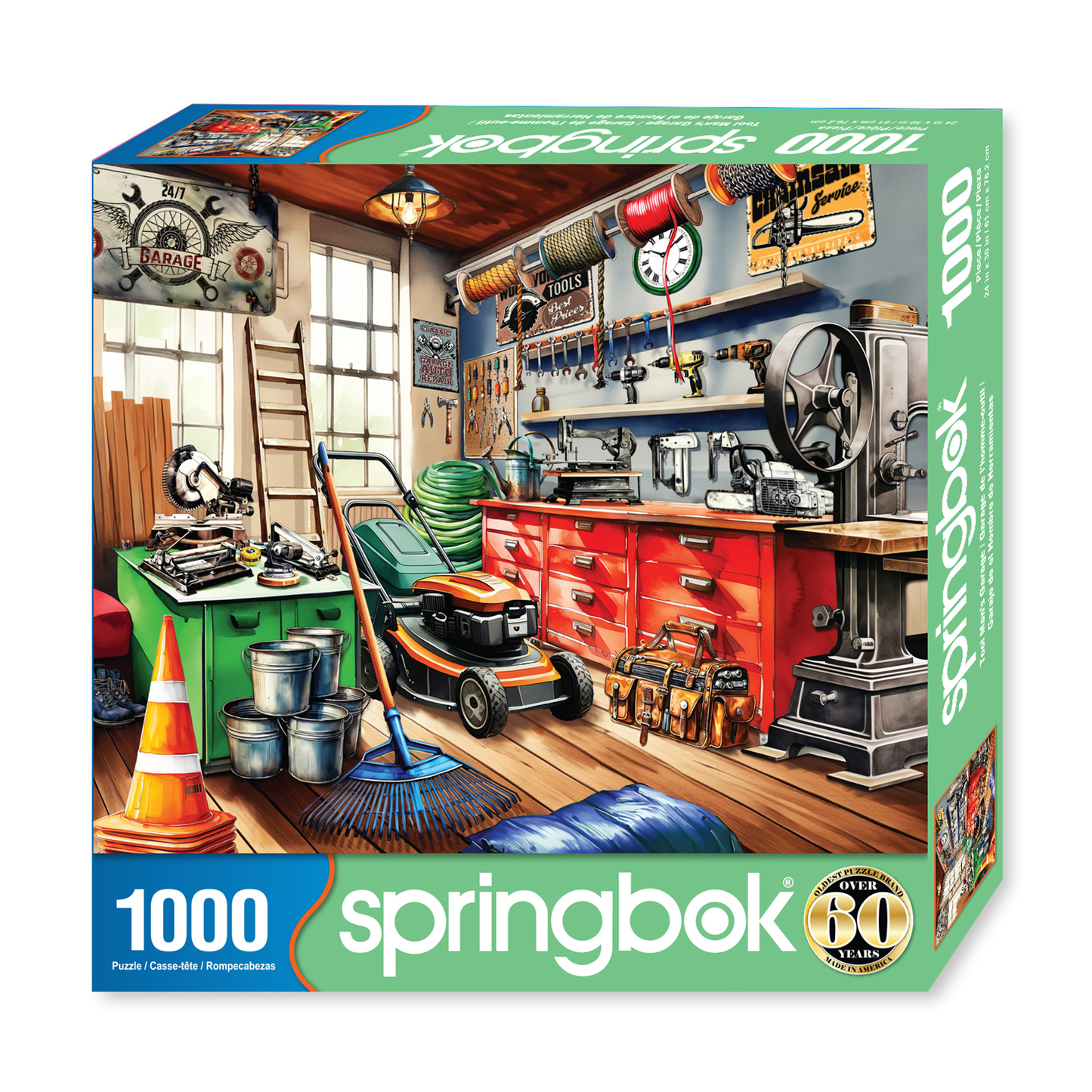 TOOLMANS GARAGE 1000 PC Puzzle
