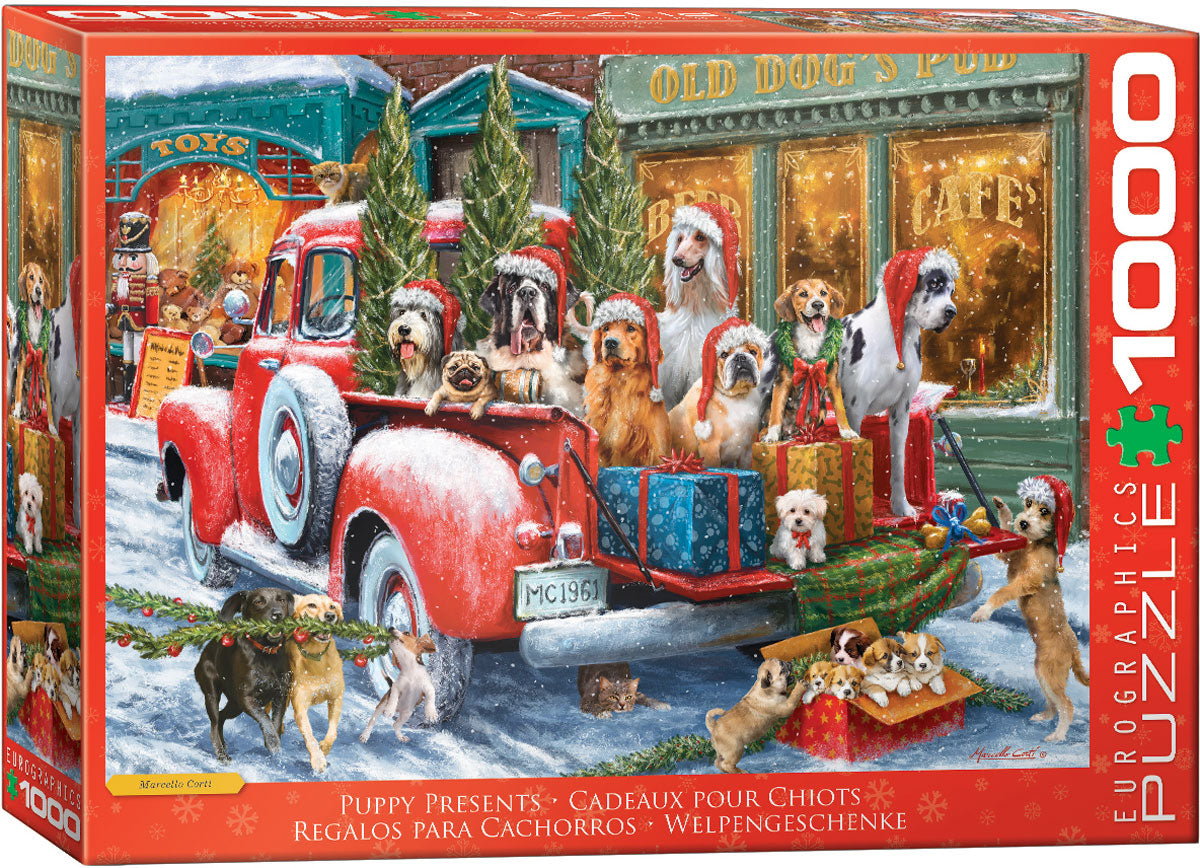 Puppy Presents 1000PC Puzzle