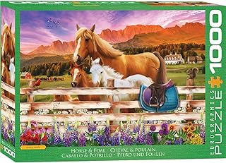 Horse & Foal 1000PC PUZZLE
