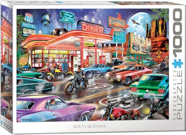 Route 66 Dinner 1000PC PUZZLE