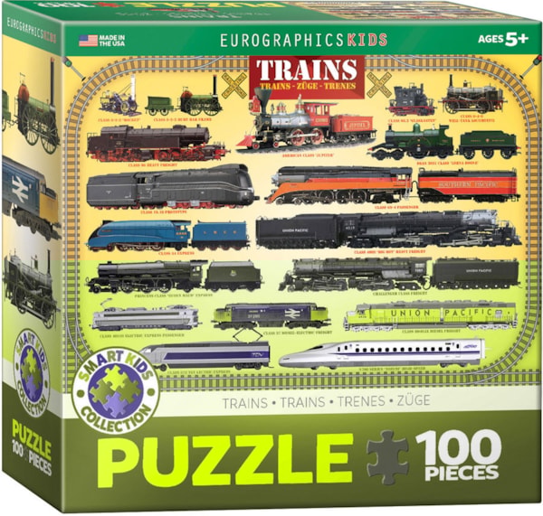 100PC TRAINS PUZZLE