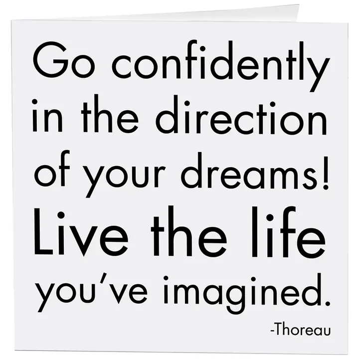 *Go Confidently ... Card