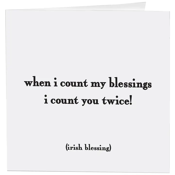 *Count My Blessing Card