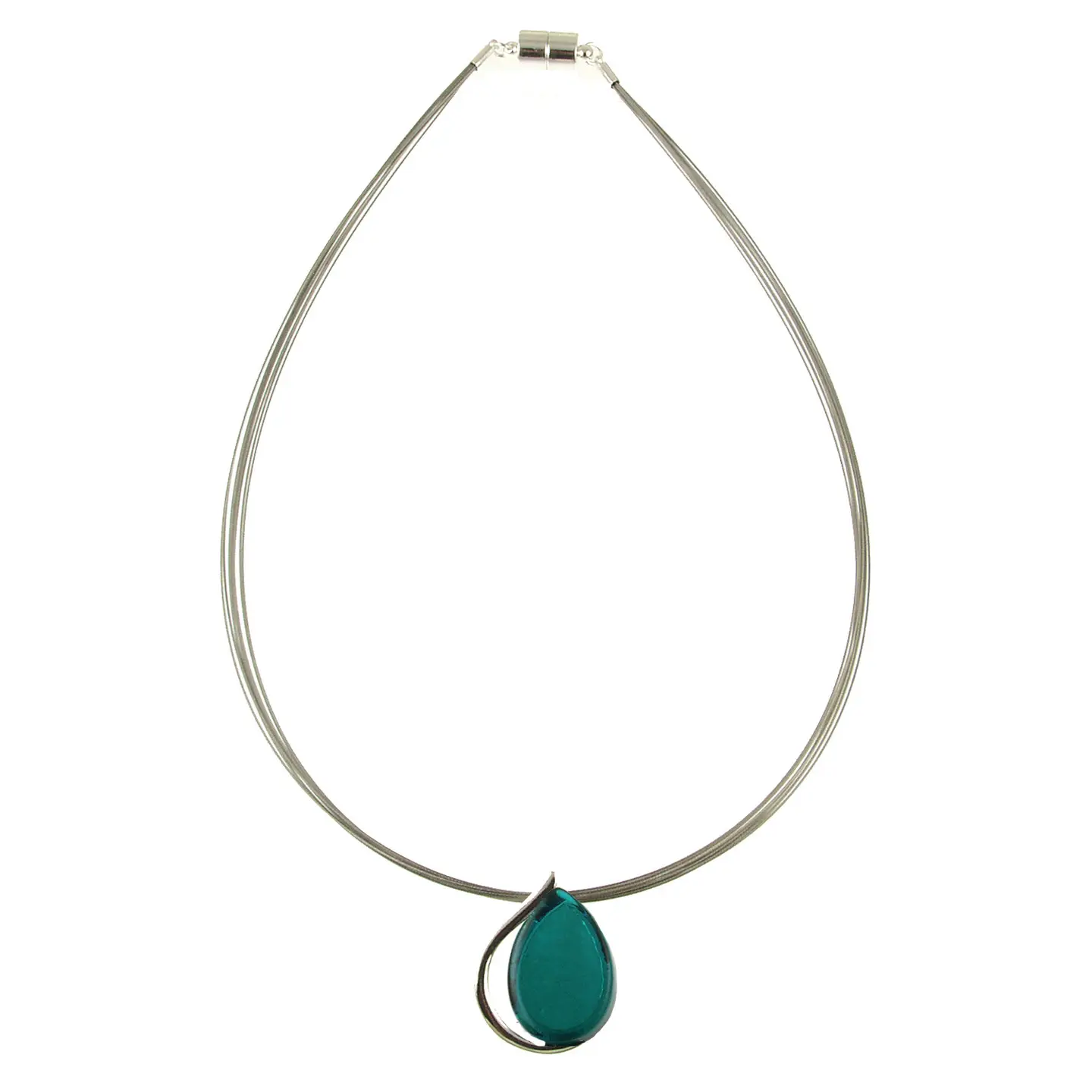TEARDROP TURQUOISE MAGNETIC NECKLACE