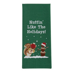 Nuttin Like the Holidays Dishtowel