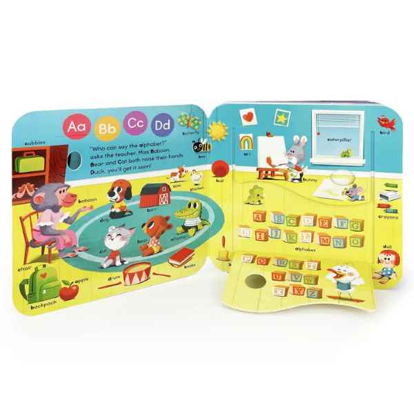 ABC Peek A Flap Board Book