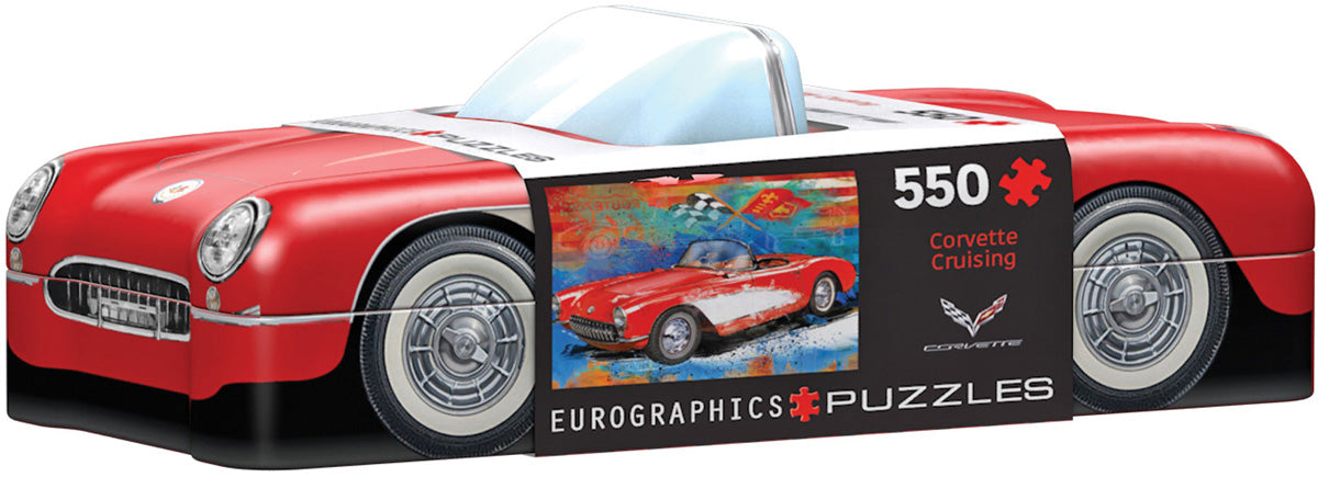 Corvette Cruising In Tin 550PC