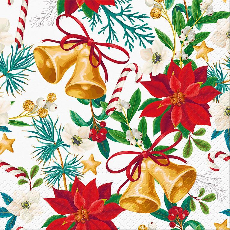 BOTANICAL NOEL LUNCHEON NAPKINS