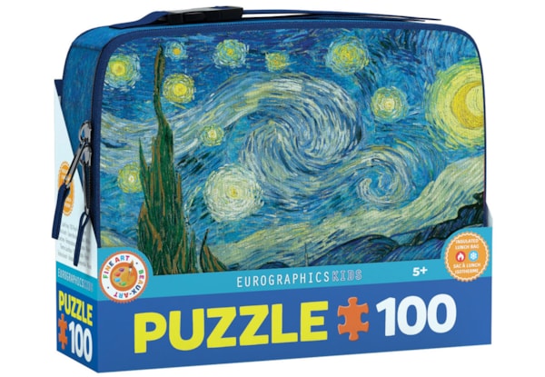STARRY NIGHT LUNCH BAG 100PC PUZZLE