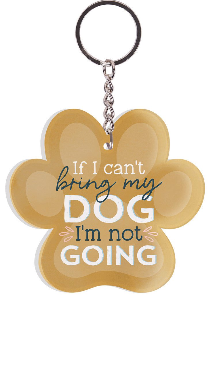 BRING MY DOG KEYCHAIN