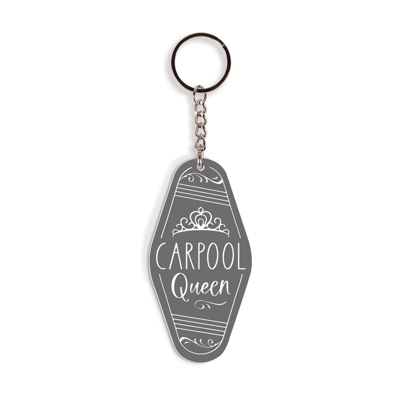 CARPOOL QUEEN KEYCHAIN