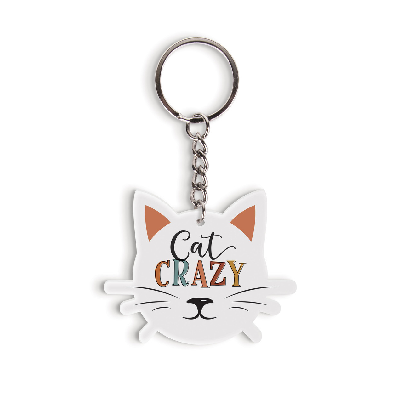 CAT CRAZY KEYCHAIN
