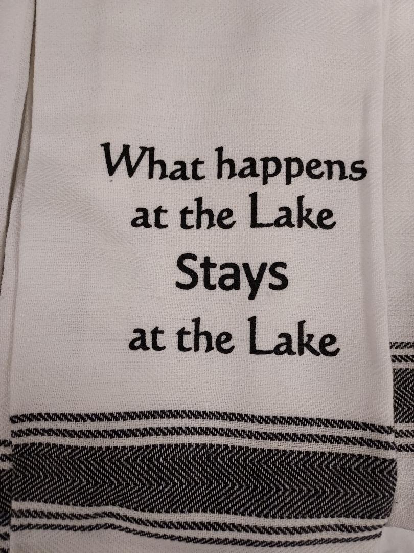 What Happens At the Lake Dishtowel