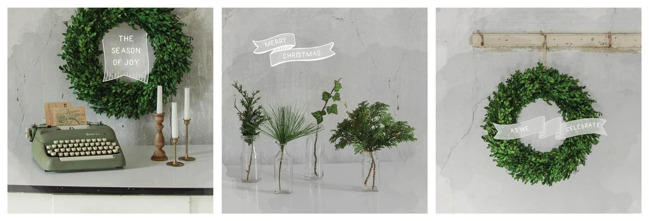 Christmas Greens Christmas Cards
