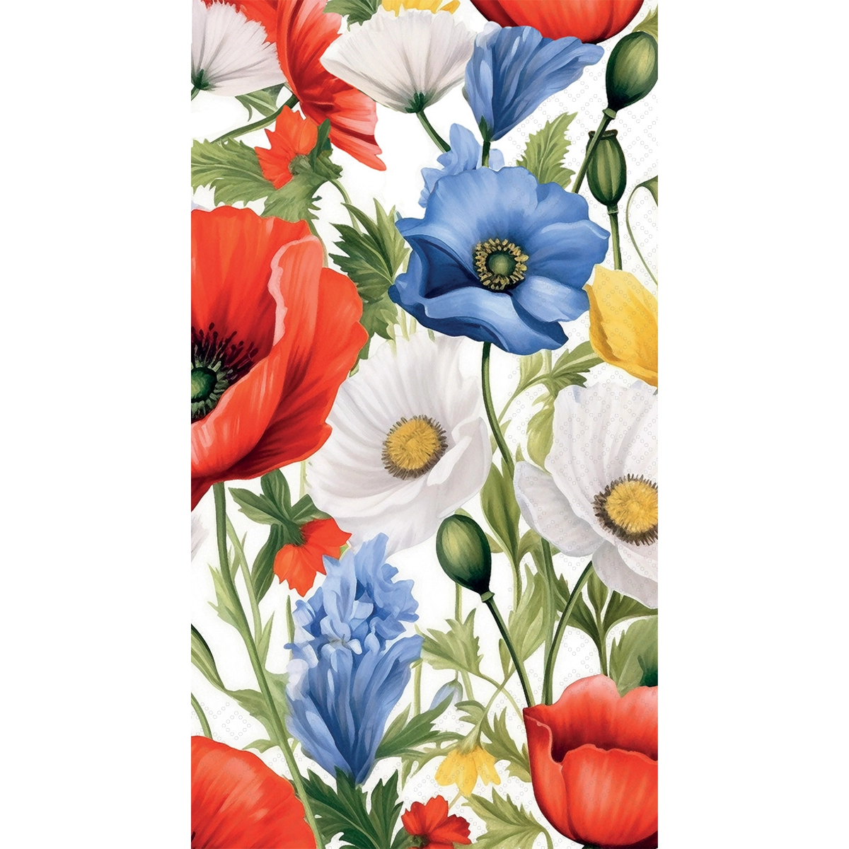 SUMMER BLOSSOMS GUEST TOWELS