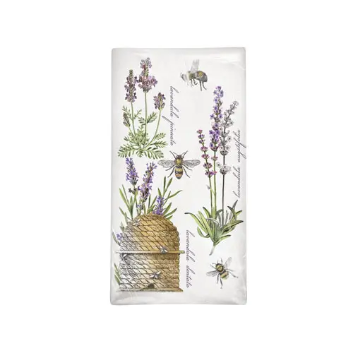 Botanical Lavender Flour Sack Towel