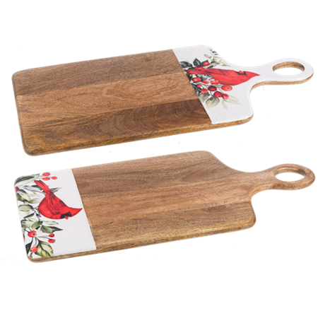CARDINAL CUTTING BOARD - ASST