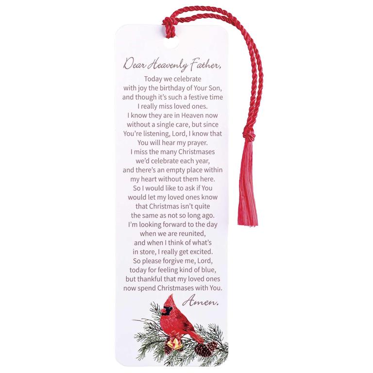 CHRISTMAS PRAYER BOOKMARK