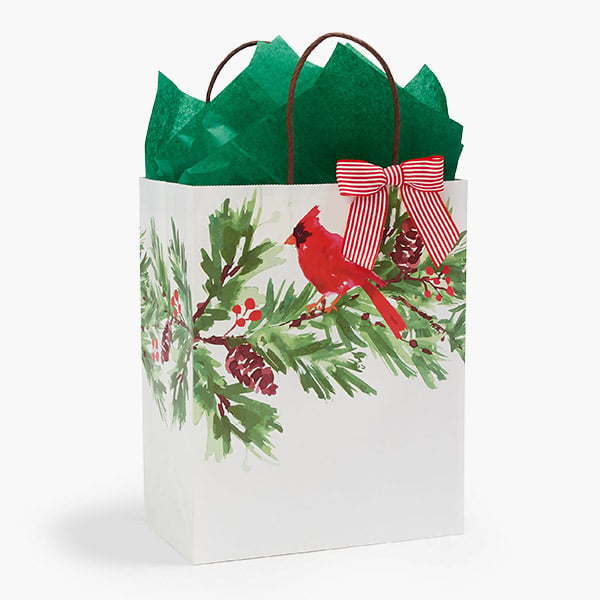 Christmas Cardinal Cub Bag