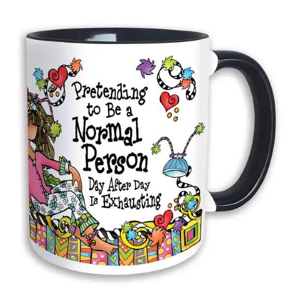 Pretending To Be Normal ST Mug