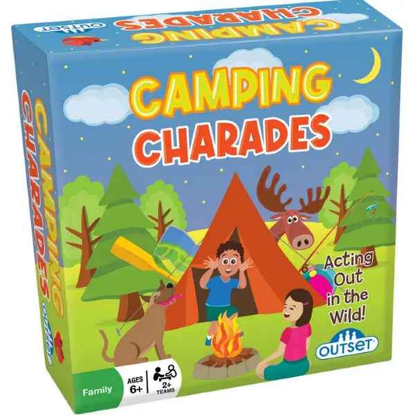 Camping Charades Card Game