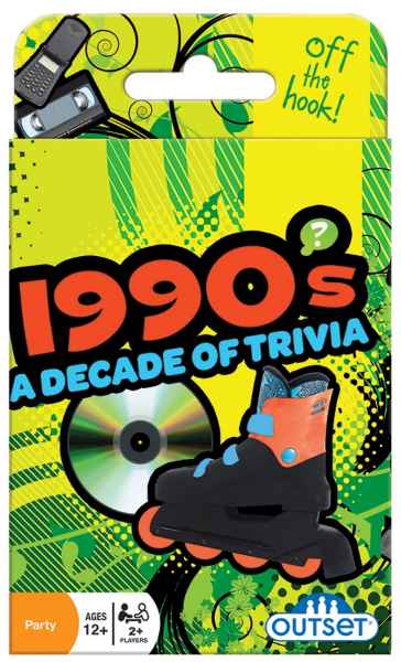 1990'S Trivia Card Game