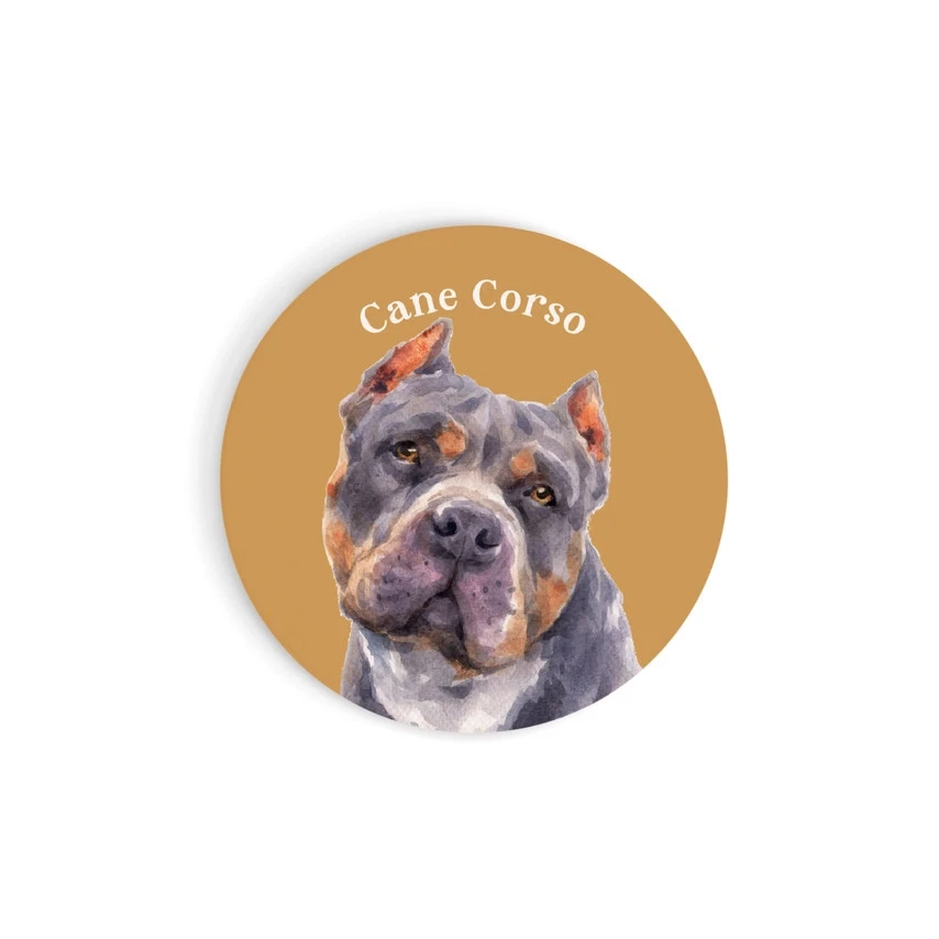 Cane Corso Car Coaster