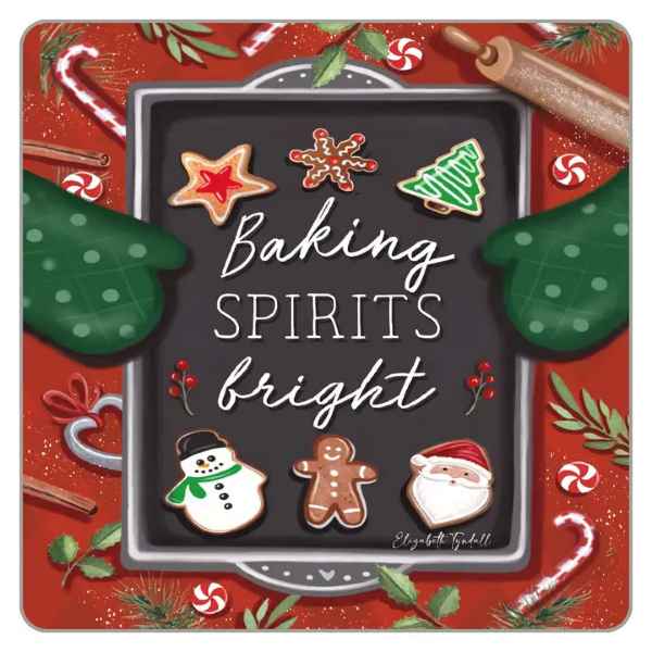 Baking Spirits Bright Coaster