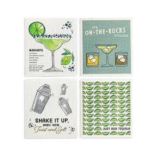 Margarita Swedish Dishcloth Set 4