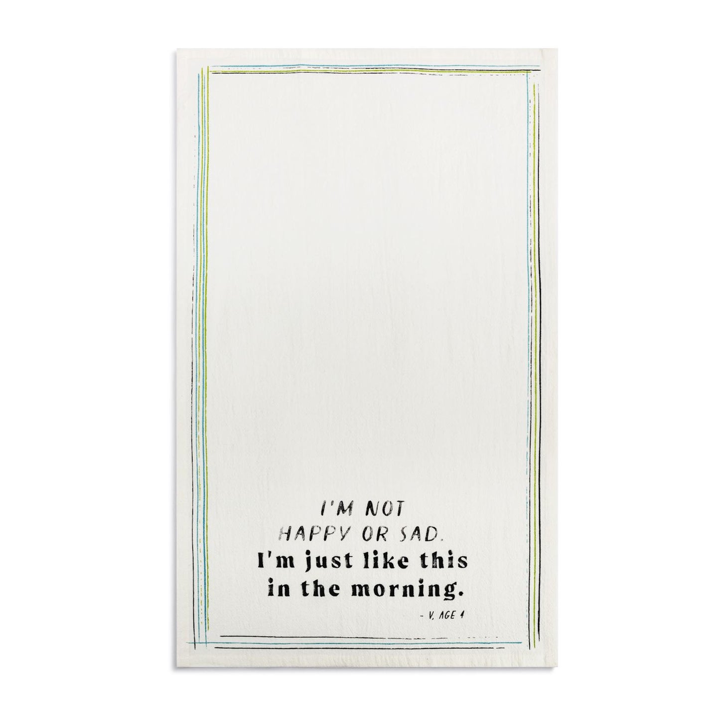 In the Morning Flour Sack Towel