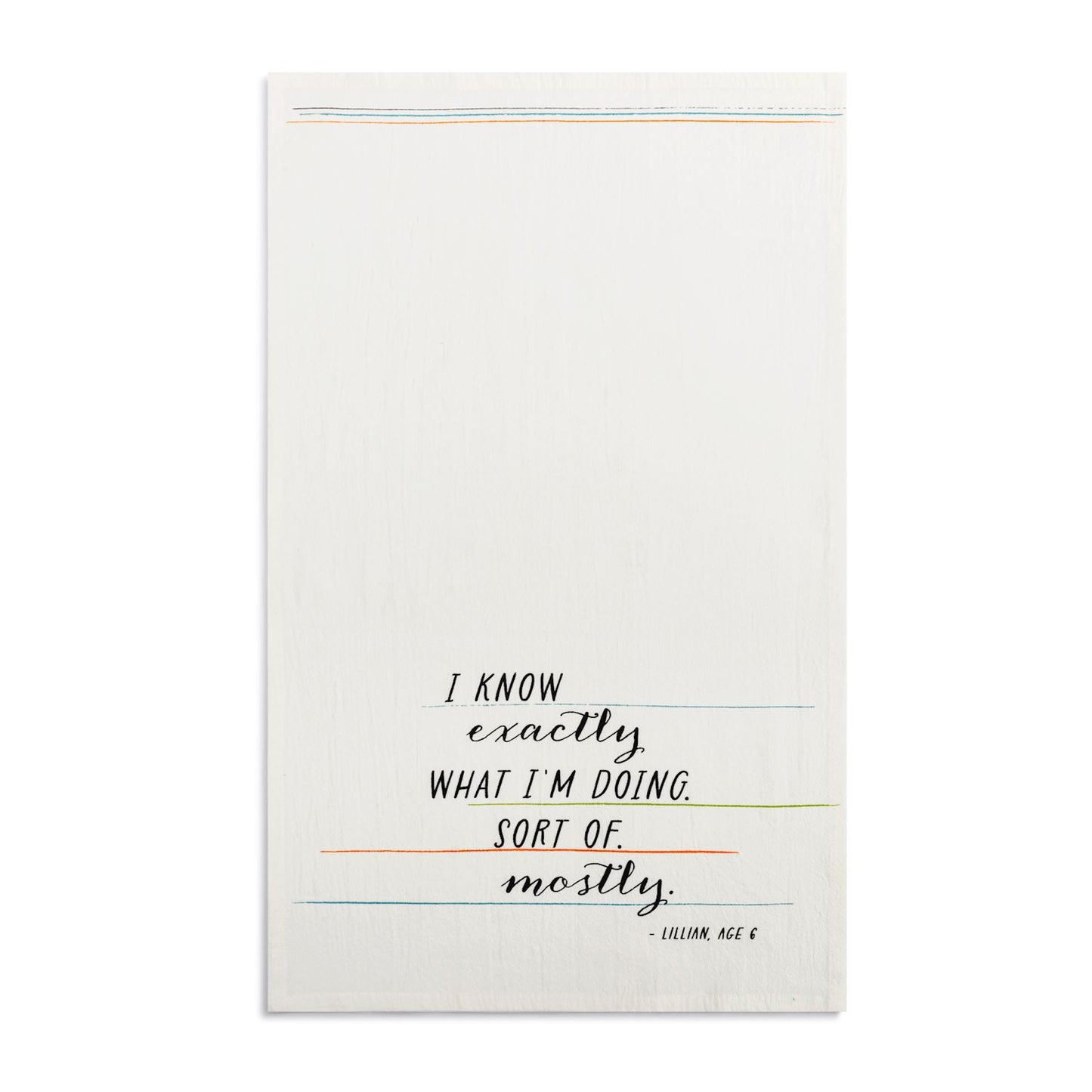 What Im Doing Flour Sack Towel