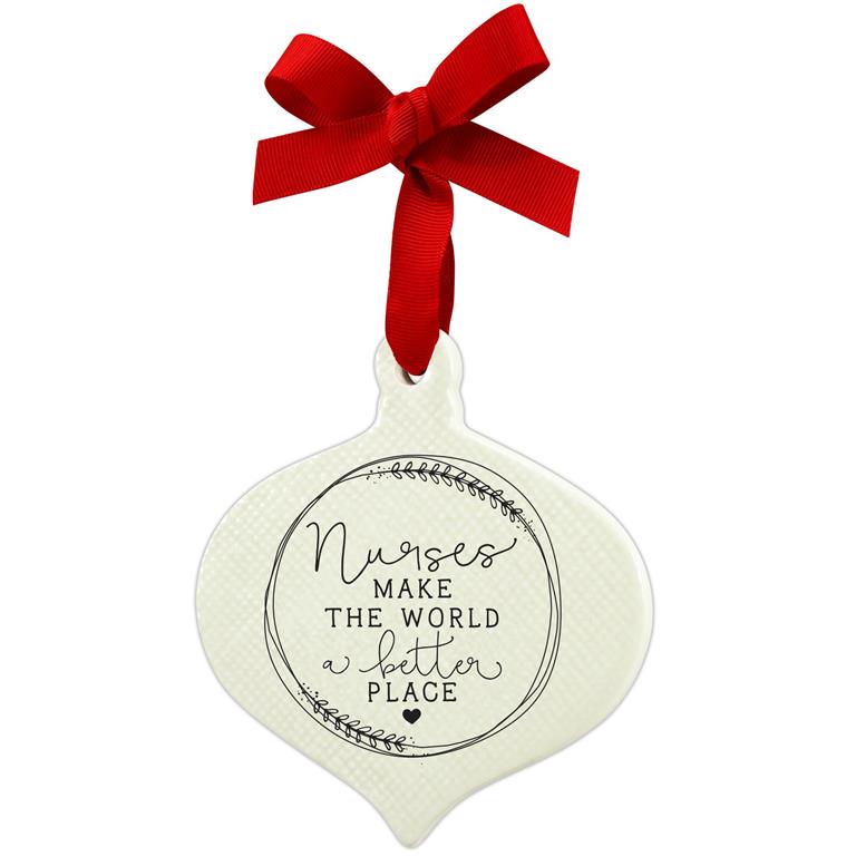 NURSE DOODLE ORNAMENT