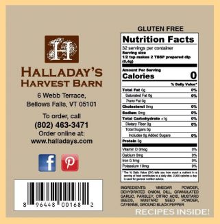 Dill Pickle Dip Mix