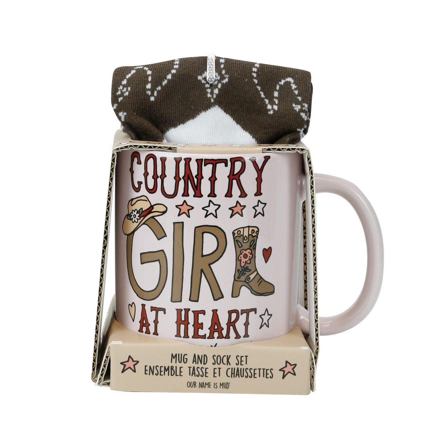 Country Girl Mug and Sock Set