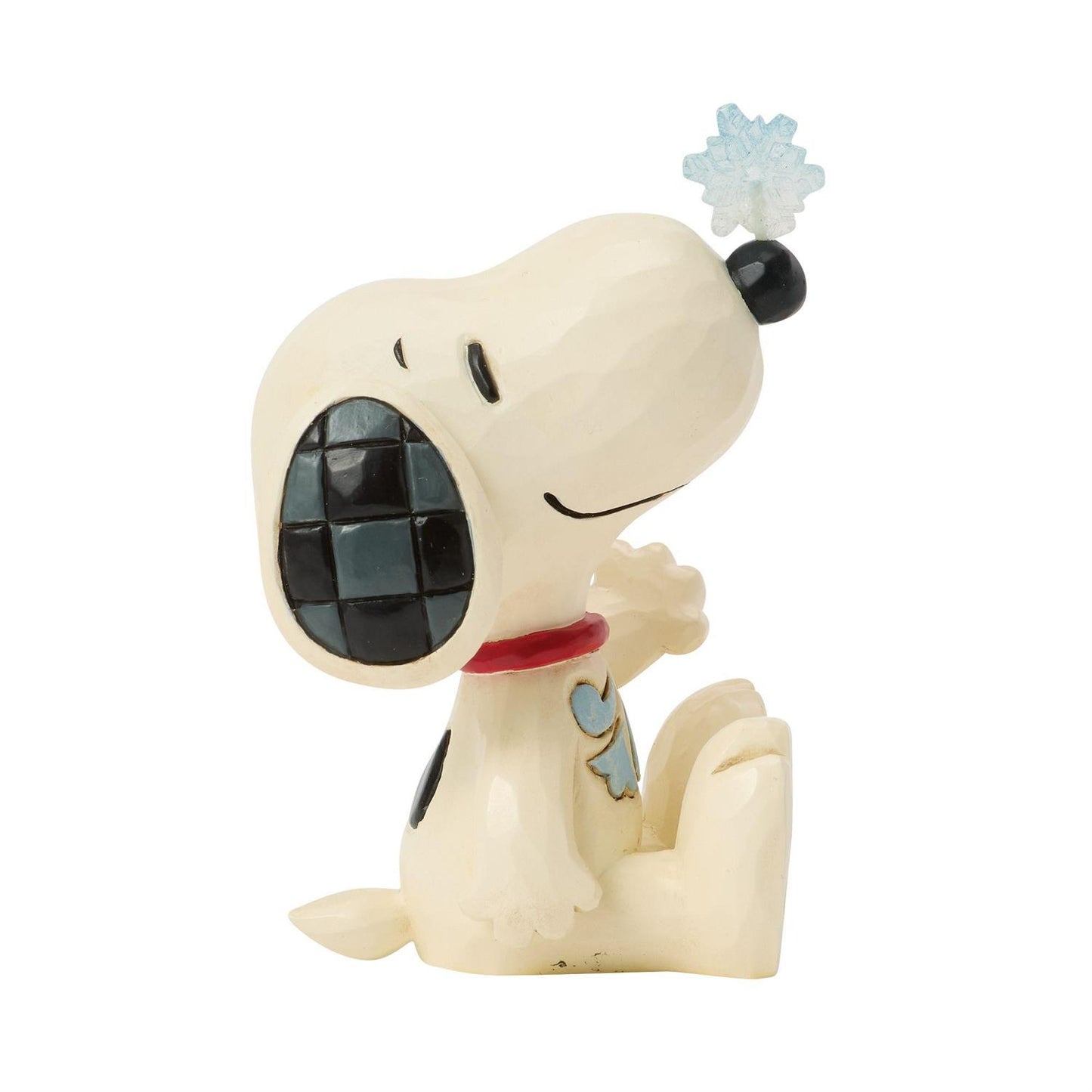 Snoopy With Snowflake JS Figurine