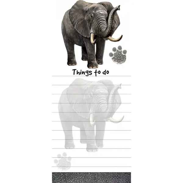 Elephant Diecut Notepad