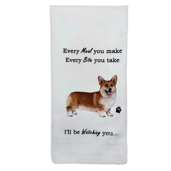 Welsh Corgi Every Bite Towel