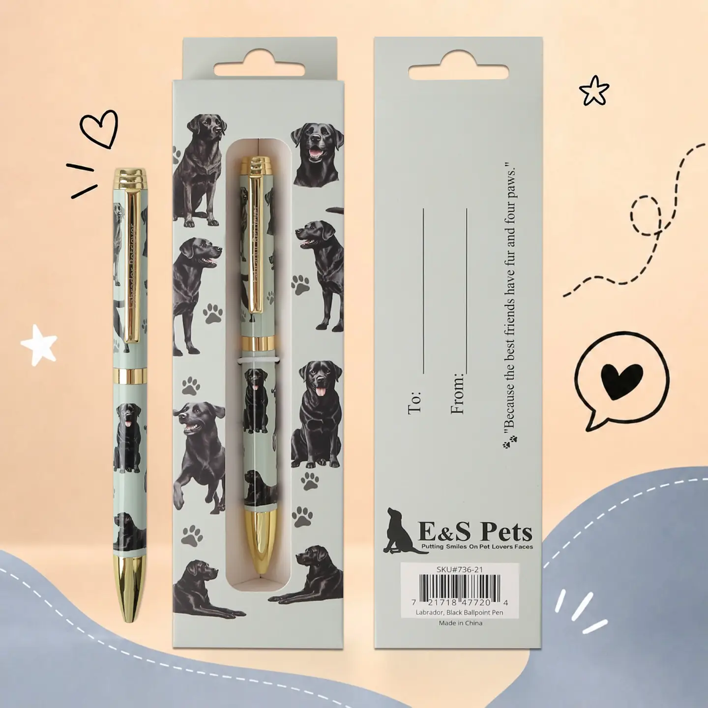 Black Lab Pen