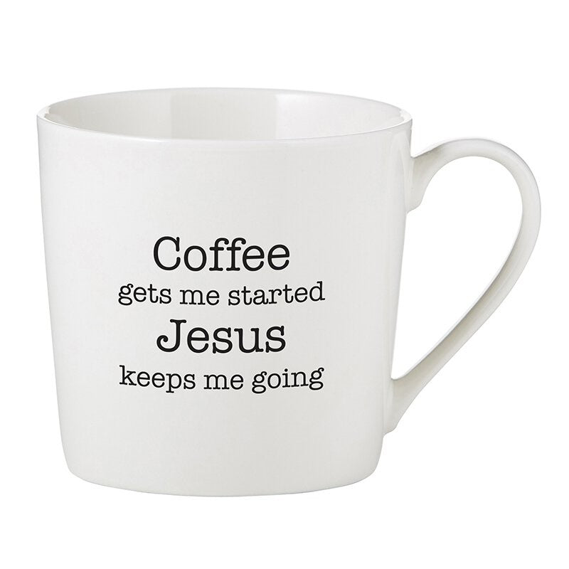 Coffee and Jesus Cafe Mug