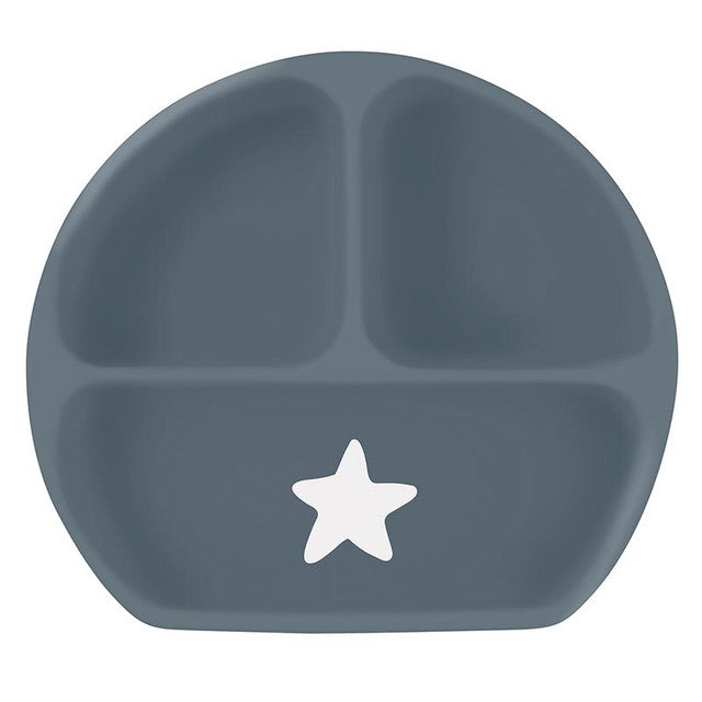 STAR SILICONE BABY PLATE