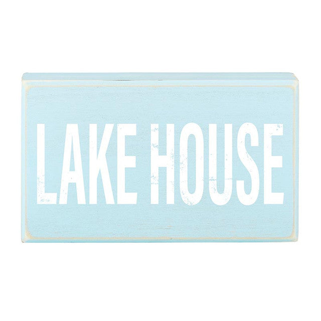 LAKE HOUSE BOX SIGN