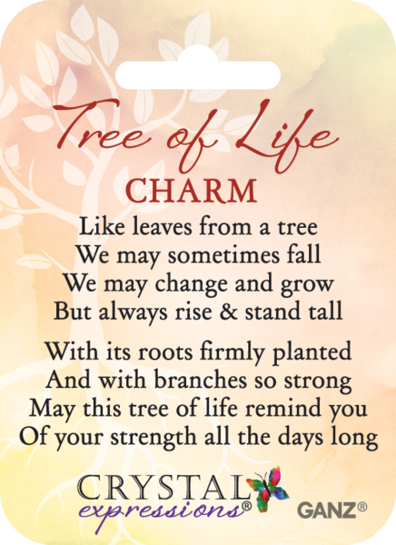Autumn Tree of Life Charm