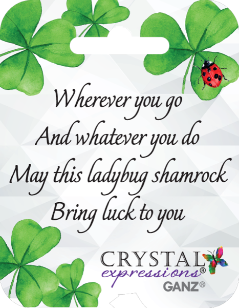 Lucky Ladybug Shamrock