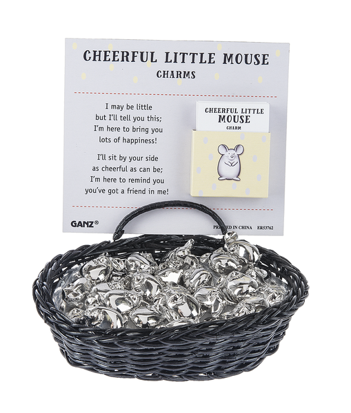 LITTLE MOUSE CHARM W/CARD