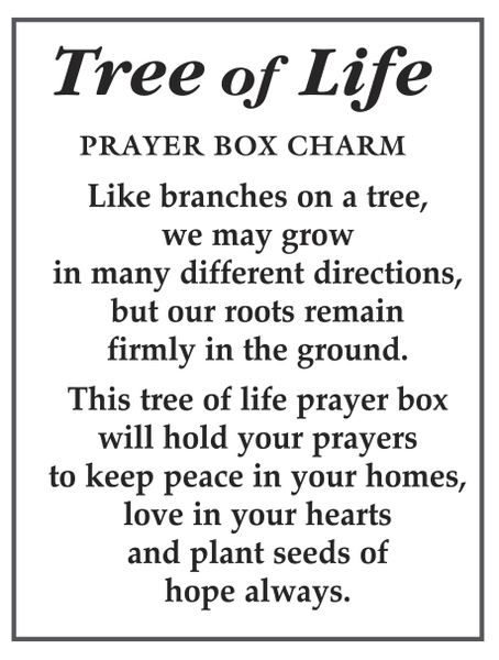 Tree of Life Prayer Box